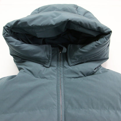 24秋冬 オルテン フード付き ダウンジャケット / olten ショートダウン 長袖 ハイネック ドロップショルダー ボックスシルエット