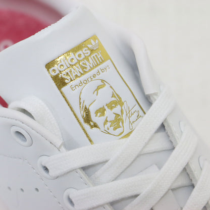 21春夏 STAN SMITH / ローカット レースアップ ハート ベロア 刺繍 ロゴ スニーカー