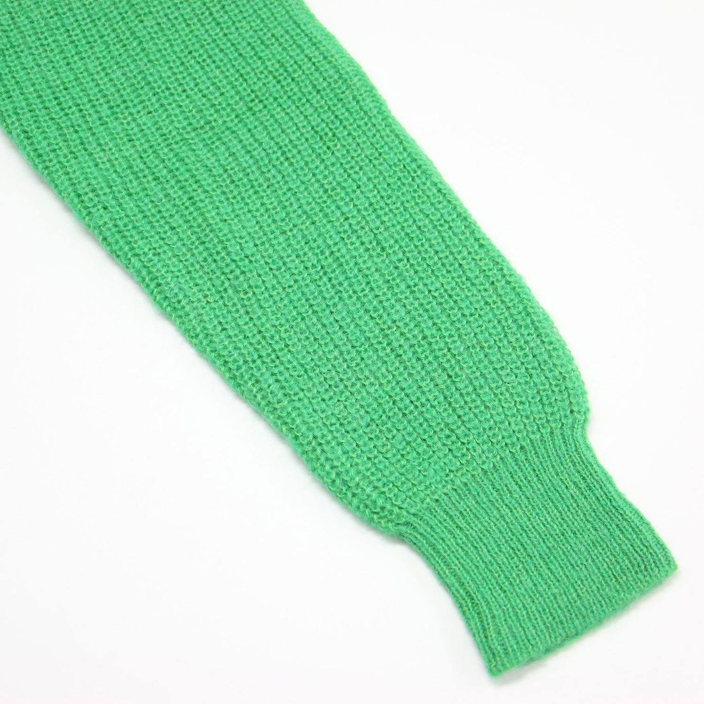 23秋冬 モヘア混 花モチーフニット / プルオーバー 長袖 クルーネック 畦編み リボン ウール