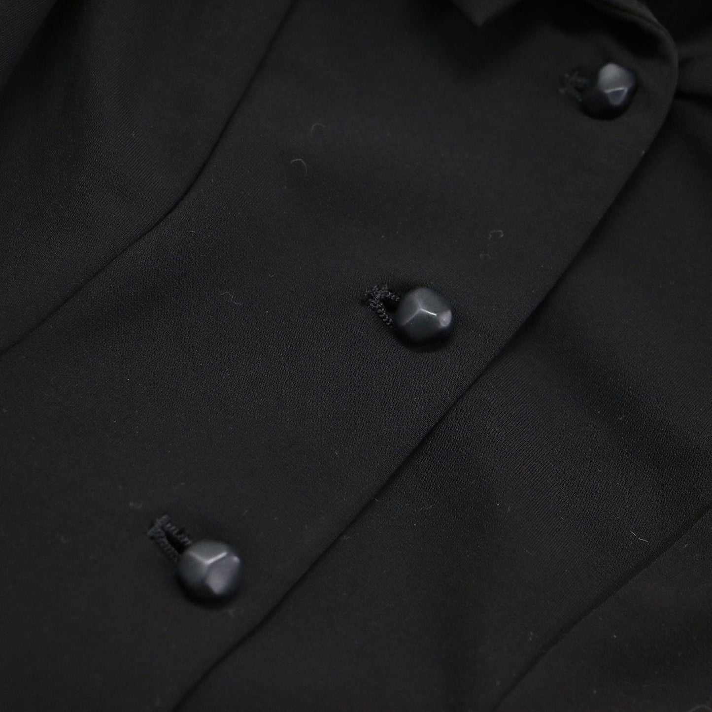 23秋冬 トリアセ ドライ ポンチジャケット / ボレロ 長袖 テーラード コンパクト フレア スリット