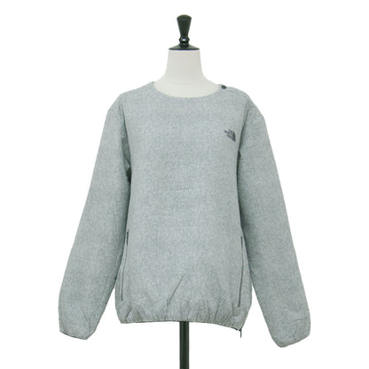 ミラージュサーマルクルー プルオーバー / 長袖 クルーネック 総柄 ファスナー ロゴ 刺繍