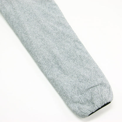 ミラージュサーマルクルー プルオーバー / 長袖 クルーネック 総柄 ファスナー ロゴ 刺繍