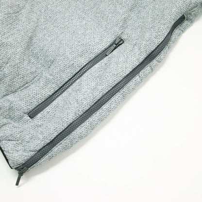 ミラージュサーマルクルー プルオーバー / 長袖 クルーネック 総柄 ファスナー ロゴ 刺繍