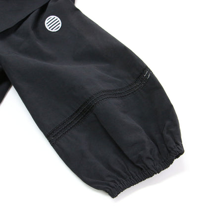 20秋冬 サブリナ トップス / SABRINA TOP ブラウス 七分袖 ボートネック パフスリーブ フリル ギャザー ワッペン コットン