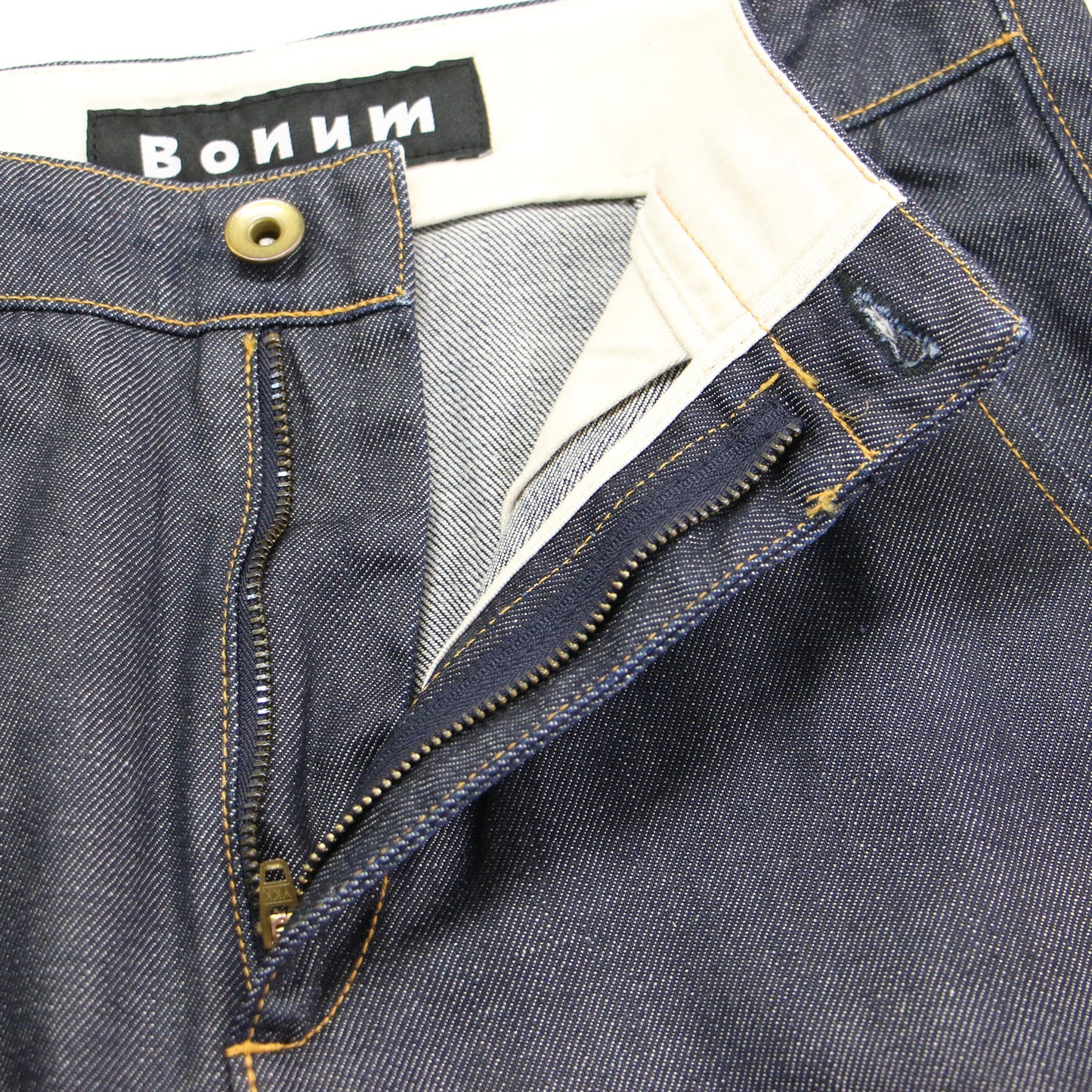 22春夏 スラックスデニム / SlacksDENIM ハイウエスト フルレングス フレア スリット コットン