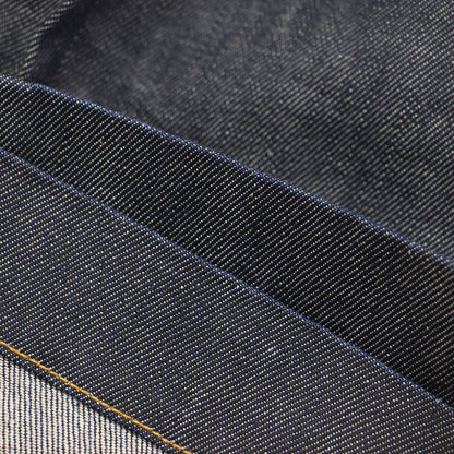 22春夏 スラックスデニム / SlacksDENIM ハイウエスト フルレングス フレア スリット コットン