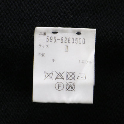 7G 天竺編み タートルネック プルオーバー / ニット 長袖 ラグラン ドロップショルダー ウール