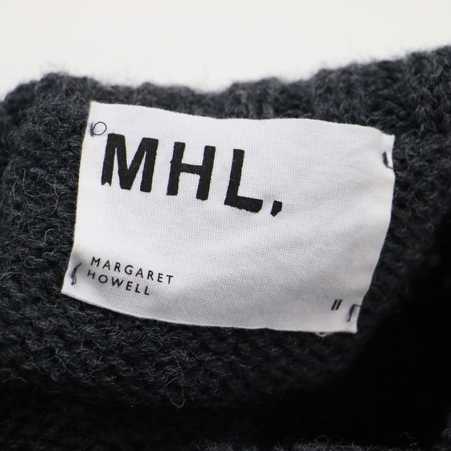 21秋冬 ブリティッシュウール タートルネック プルオーバー / BRITISH WOOL KNIT ニット 長袖 ワイド スリット ローゲージ