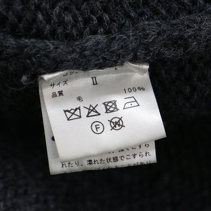 21秋冬 ブリティッシュウール タートルネック プルオーバー / BRITISH WOOL KNIT ニット 長袖 ワイド スリット ローゲージ