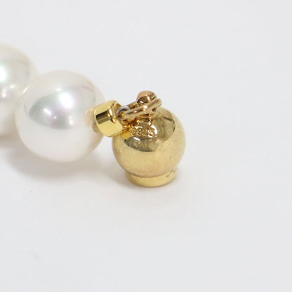 貝パール ネックレス 8mm / Pearl Necklace マグネット メタリック SV925