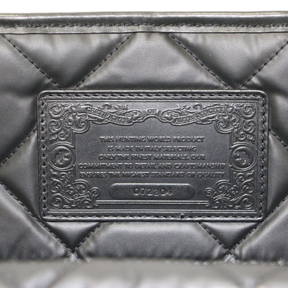 バチュー サーパス キルティング キャリーオール / ショルダーバッグ 2WAY 肩掛け クロスボディ ナイロン 牛革