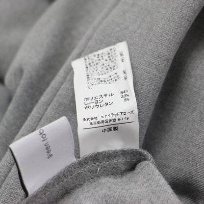 23秋冬 パウダー ビューティー パンツ / スラックス センタープレス ストレッチ ギャザー ウール