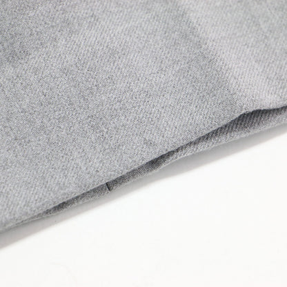 23秋冬 パウダー ビューティー パンツ / スラックス センタープレス ストレッチ ギャザー ウール