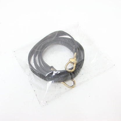 レザー ストライプ ハンドバッグ / ボストンバッグ ミニ ロゴ ステッチ 2WAY クロスボディ