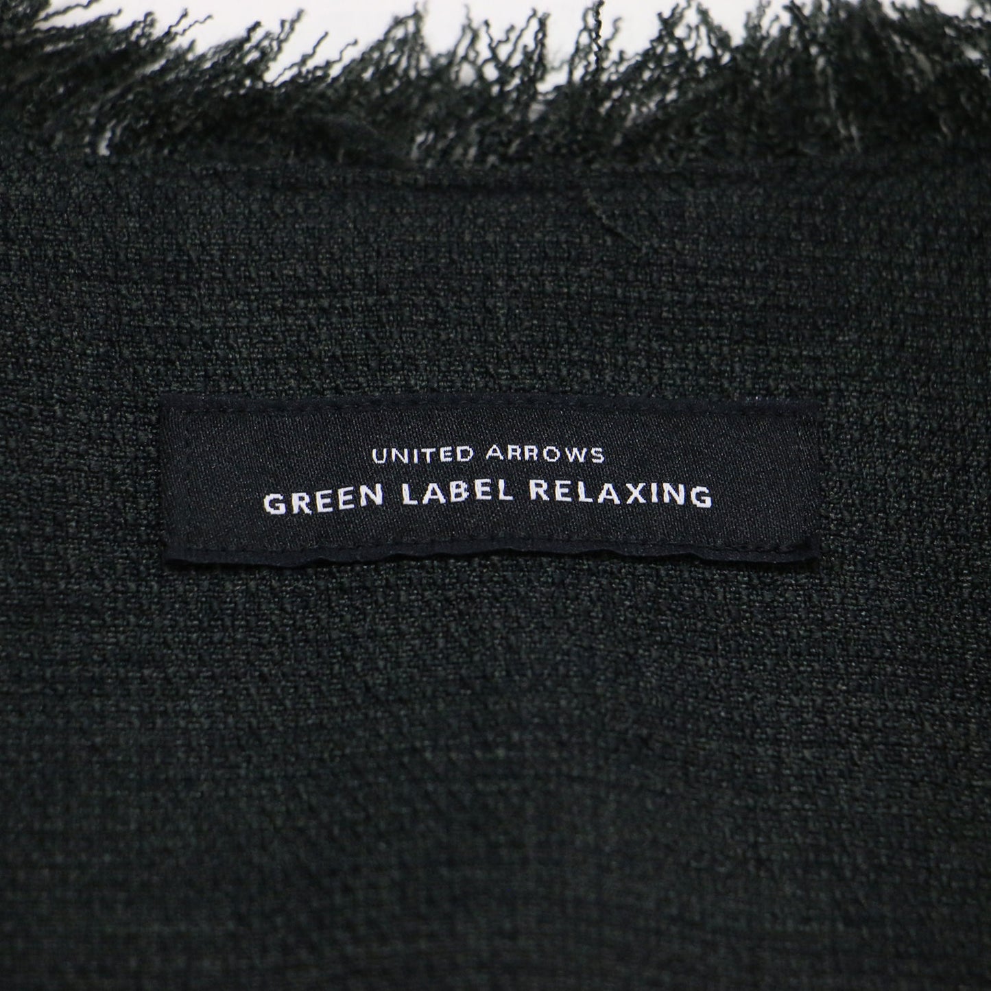 23春夏 ドライタッチ ツイード デザイン ジレ / ベスト ノースリーブ Vネック ベルト フリンジ