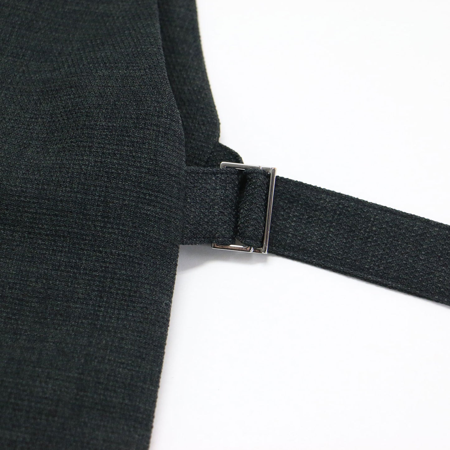 23春夏 ドライタッチ ツイード デザイン ジレ / ベスト ノースリーブ Vネック ベルト フリンジ