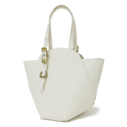 20春夏 ヘプタゴンリザード ハンドバッグ / 肩掛け 七角形 型押し レザー