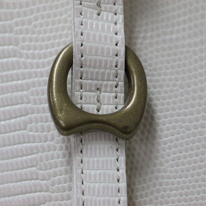 20春夏 ヘプタゴンリザード ハンドバッグ / 肩掛け 七角形 型押し レザー