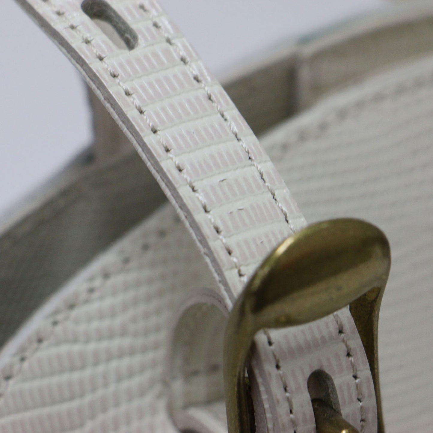 20春夏 ヘプタゴンリザード ハンドバッグ / 肩掛け 七角形 型押し レザー