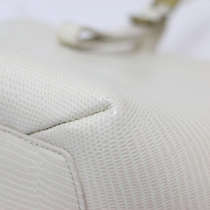 20春夏 ヘプタゴンリザード ハンドバッグ / 肩掛け 七角形 型押し レザー