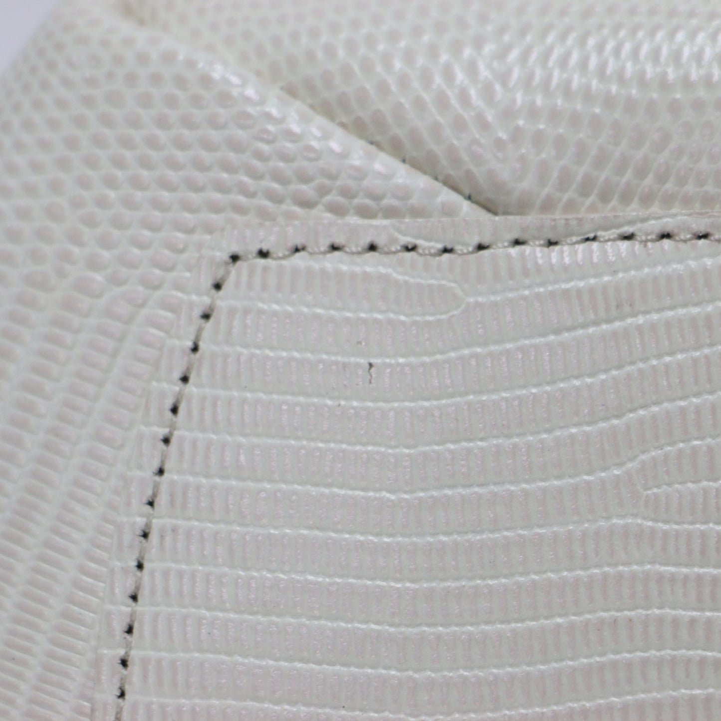 20春夏 ヘプタゴンリザード ハンドバッグ / 肩掛け 七角形 型押し レザー