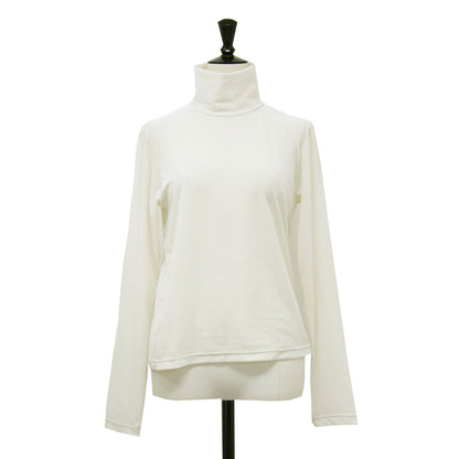 25秋冬 ベロア タートル カットソー / Tシャツ 長袖 シアー