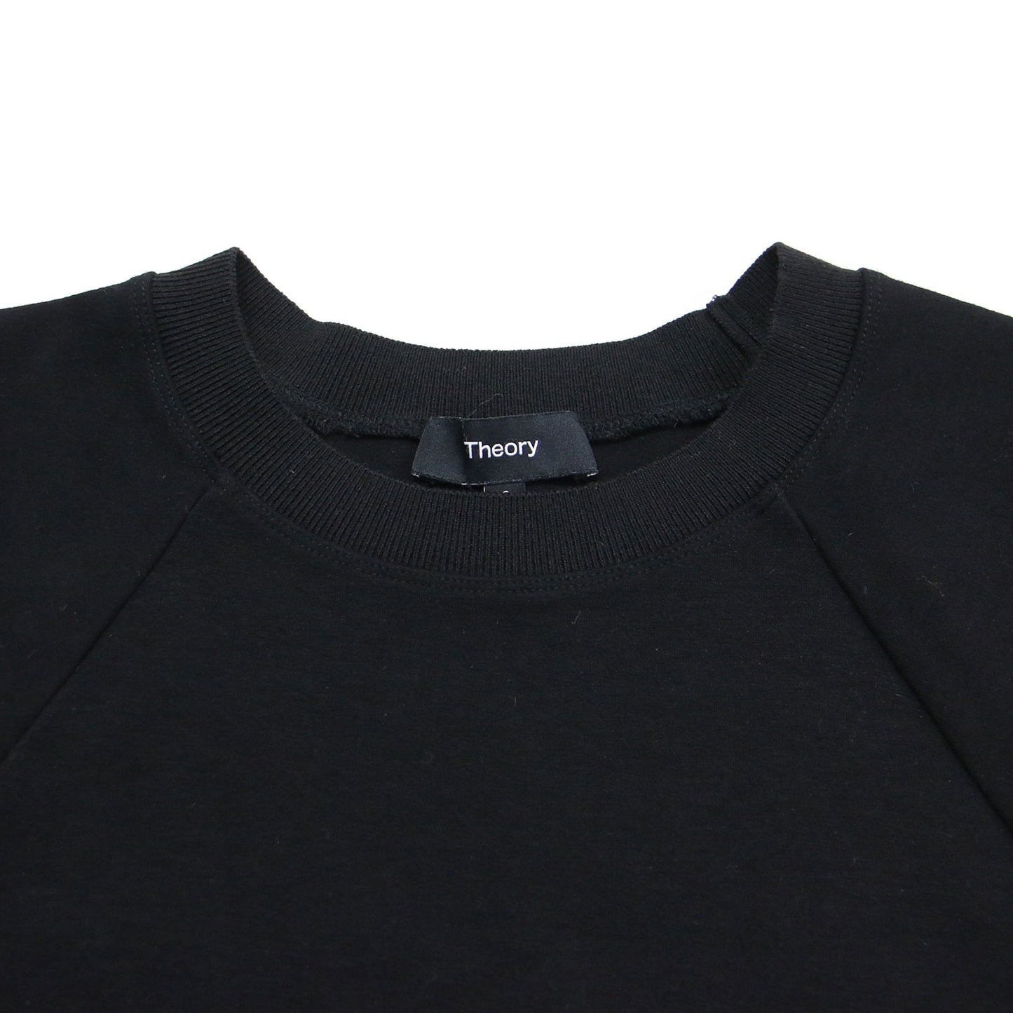 クロップドスウェットシャツ / Double Knit LT N SS Seam Sweatsh プルオーバー ショート丈 クルーネック 半袖 ラグラン リブ ウール