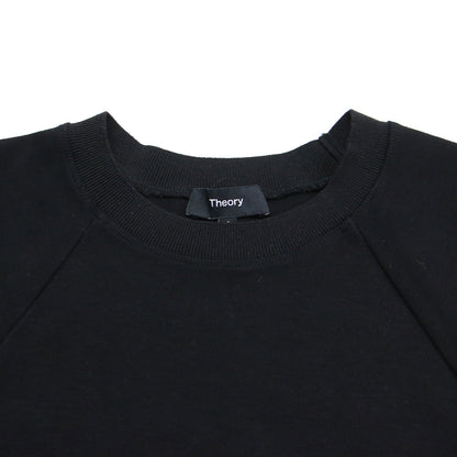 クロップドスウェットシャツ / Double Knit LT N SS Seam Sweatsh プルオーバー ショート丈 クルーネック 半袖 ラグラン リブ ウール