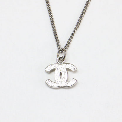 ラインストーン ココマーク ネックレス / ペンダント ブランドマーク チェーン ヴィンテージ