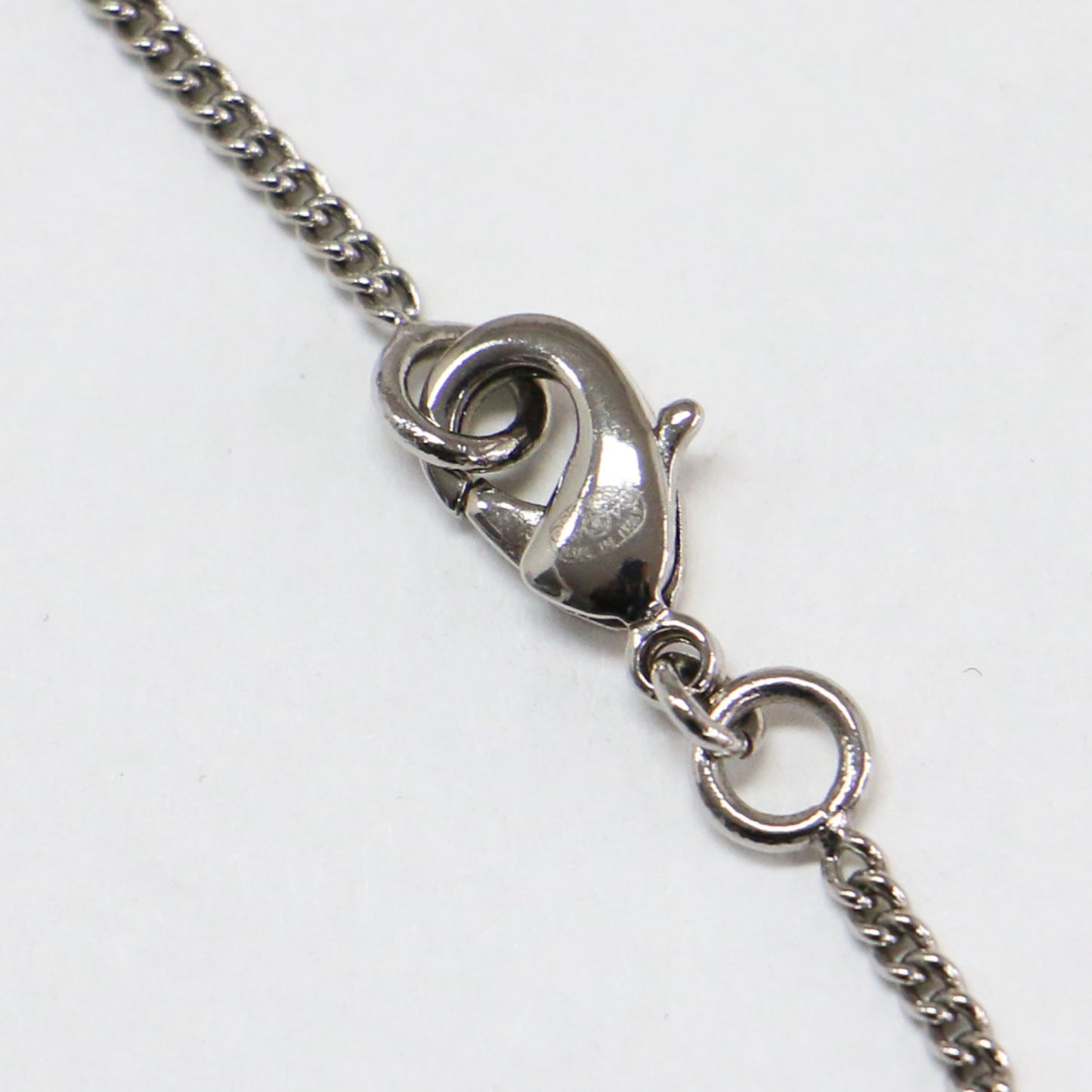 ラインストーン ココマーク ネックレス / ペンダント ブランドマーク チェーン ヴィンテージ