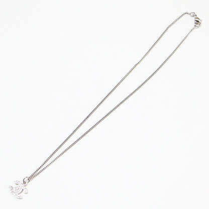 ラインストーン ココマーク ネックレス / ペンダント ブランドマーク チェーン ヴィンテージ