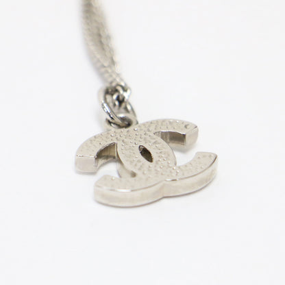 ラインストーン ココマーク ネックレス / ペンダント ブランドマーク チェーン ヴィンテージ