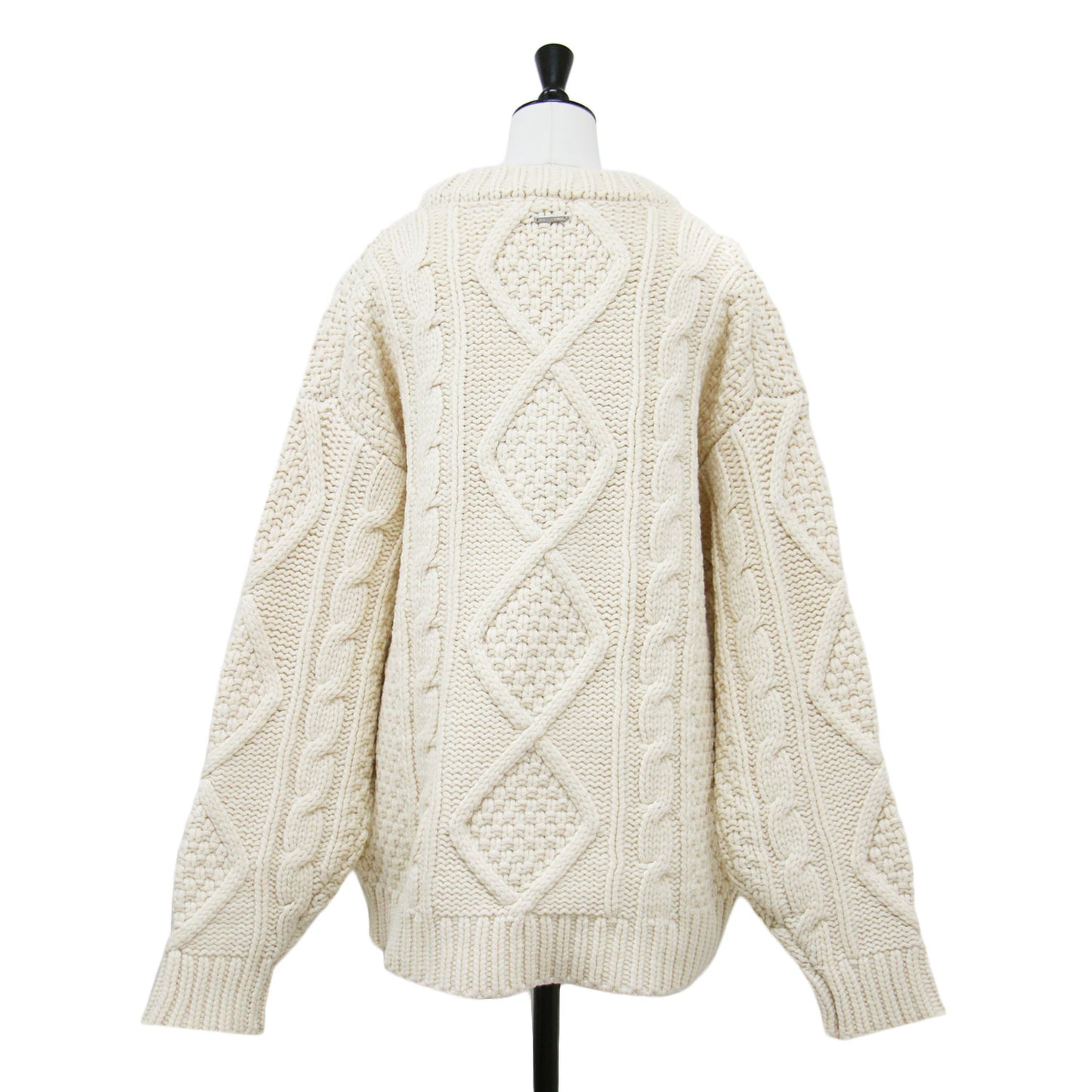 ケーブル ニット / Unisex Cable Knit Sweater セーター クルーネック フィッシャーマン ウール