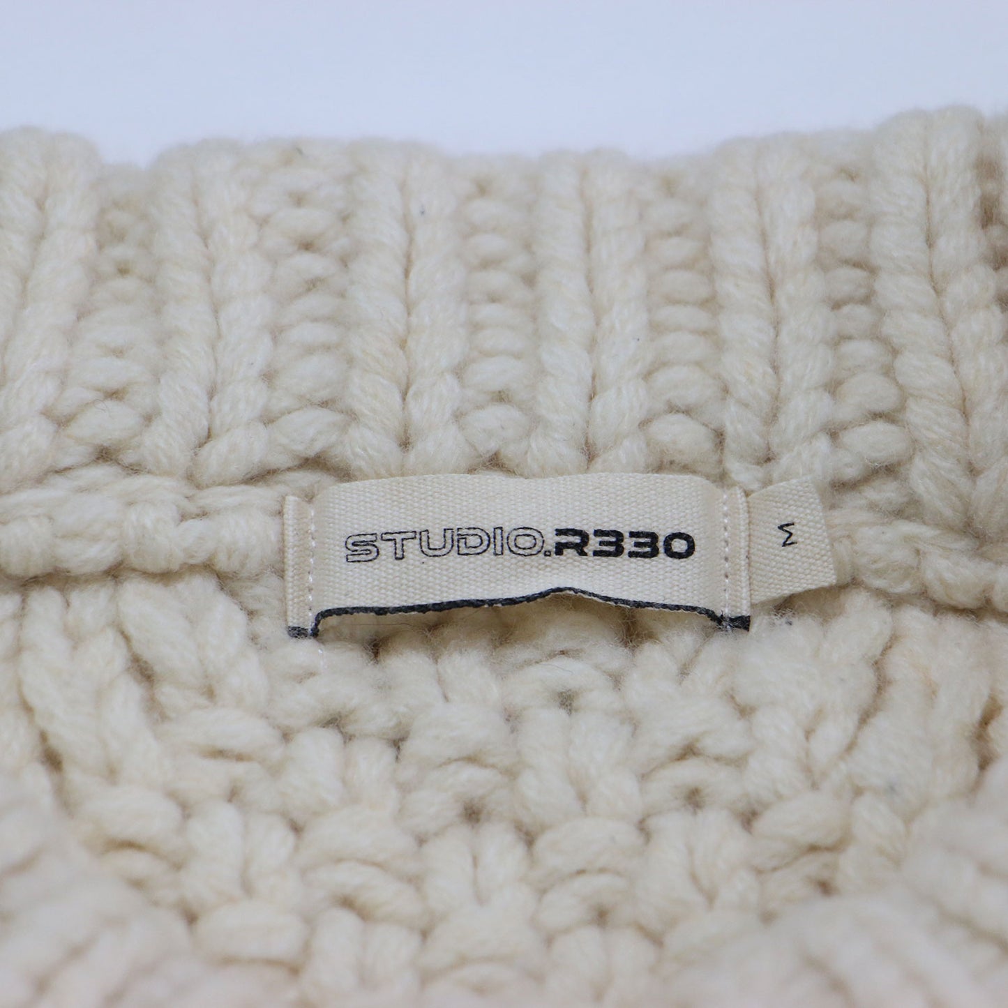 ケーブル ニット / Unisex Cable Knit Sweater セーター クルーネック フィッシャーマン ウール