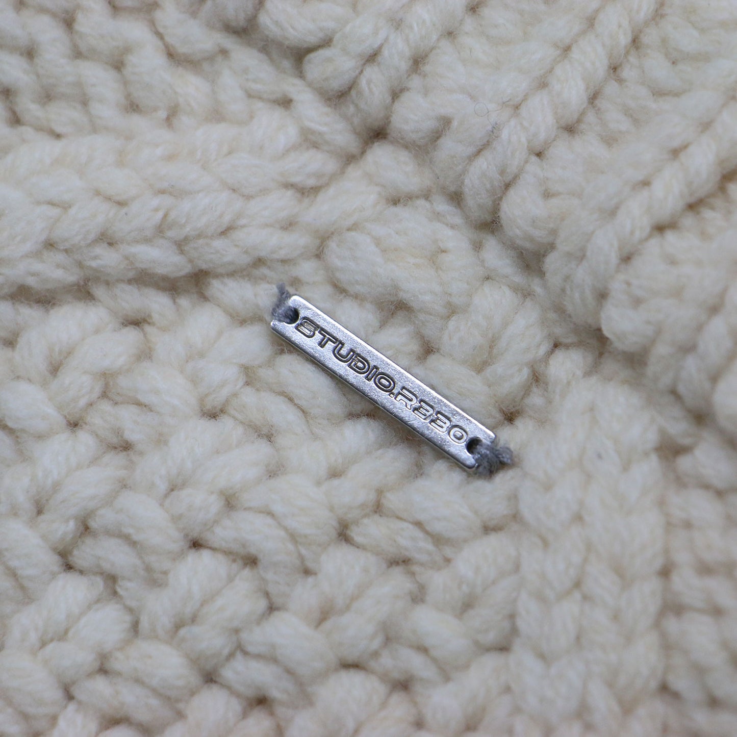 ケーブル ニット / Unisex Cable Knit Sweater セーター クルーネック フィッシャーマン ウール