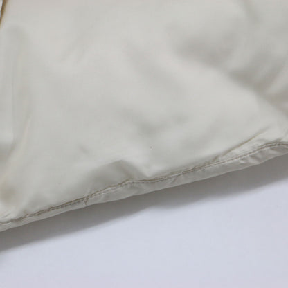 クロスカラーダウン / 長袖 ミドル丈 ハイネック ボリュームシルエット フェザー ダウン