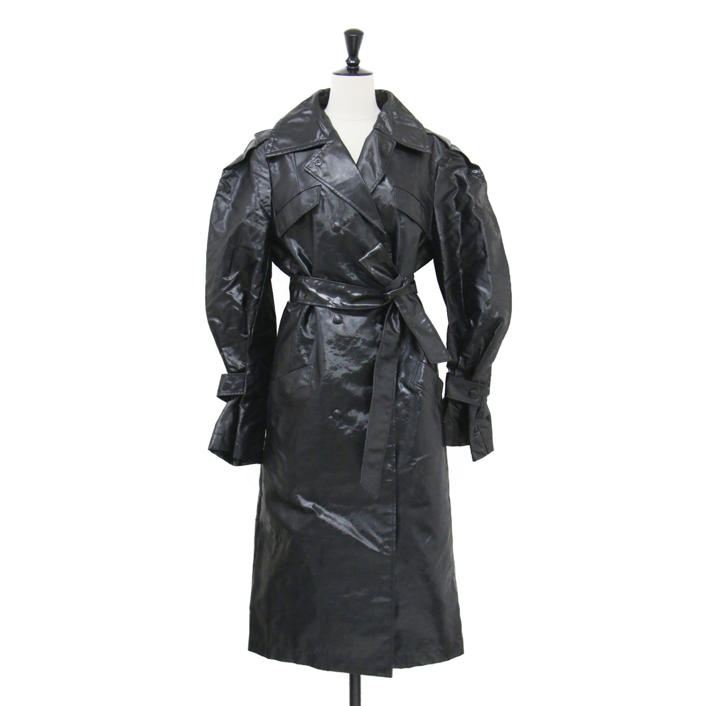 タックスリーブ トレンチコート / ロング ベルト付き