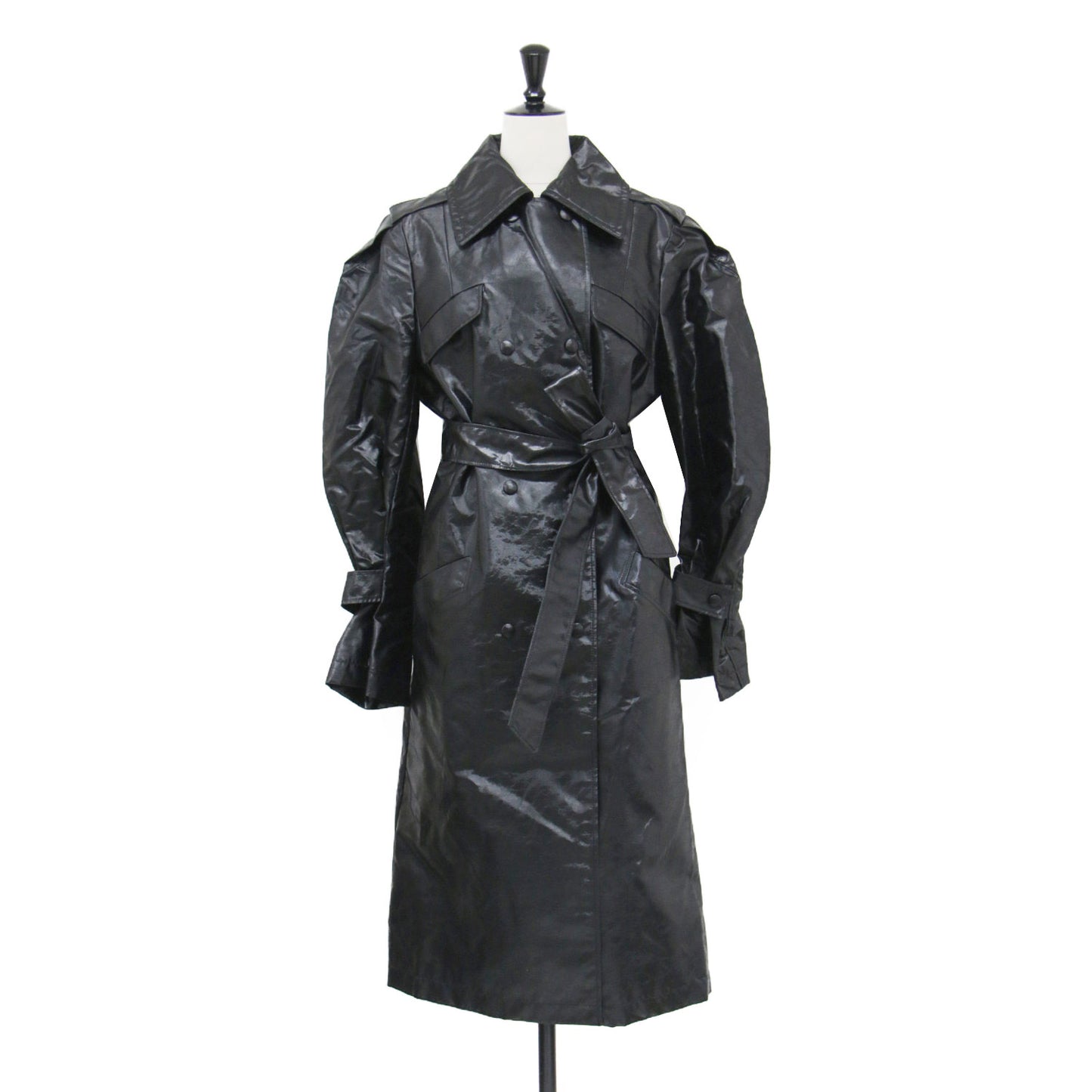 タックスリーブ トレンチコート / ロング ベルト付き