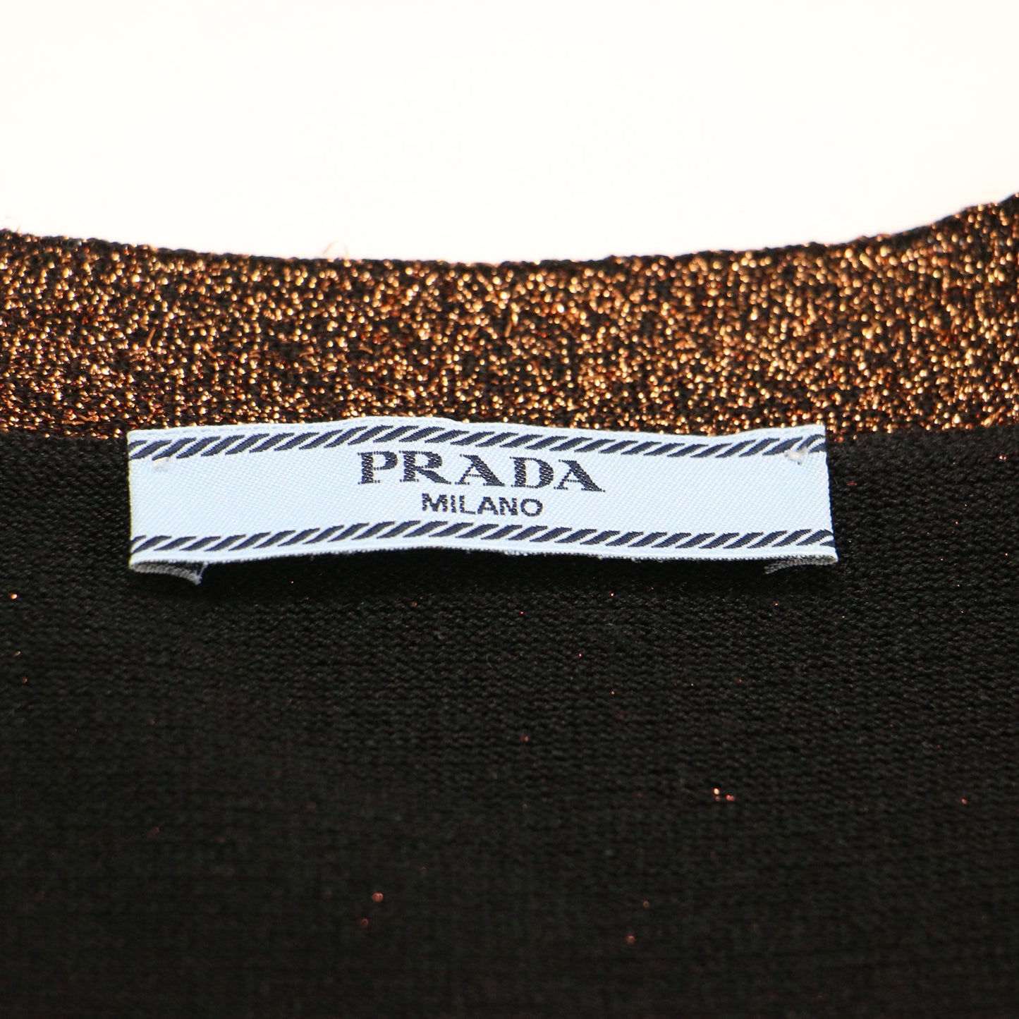 シルク ラメ Vネック カーディガン / ニット 長袖 配色