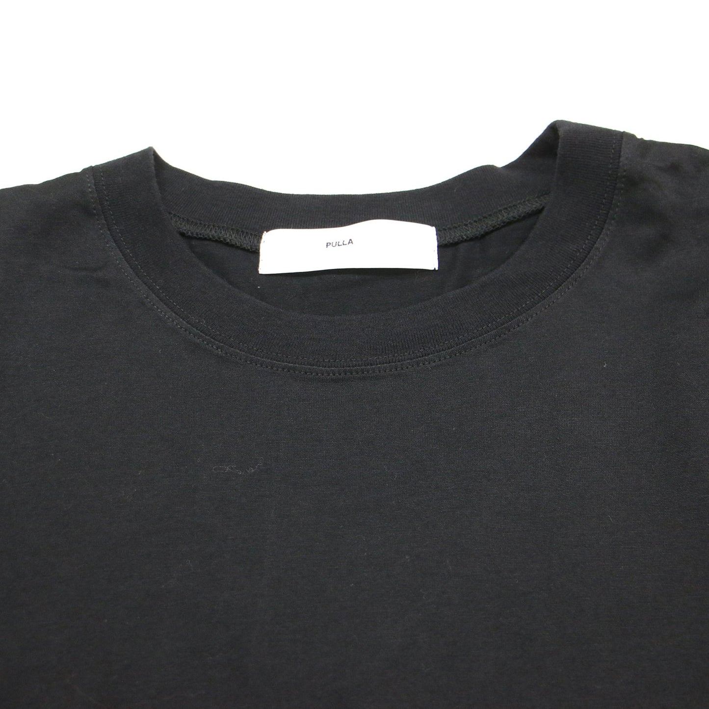 メッシュ コンビ ロング ワンピース / Tシャツ 半袖 クルーネック フリンジ 配色 コットン