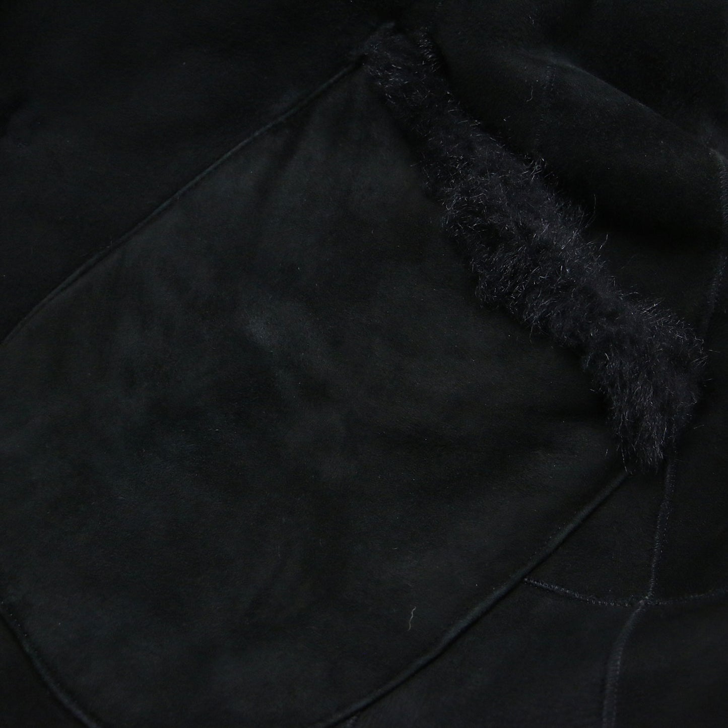 ムートン ロング コート / テーラードカラー ファー ラムレザー