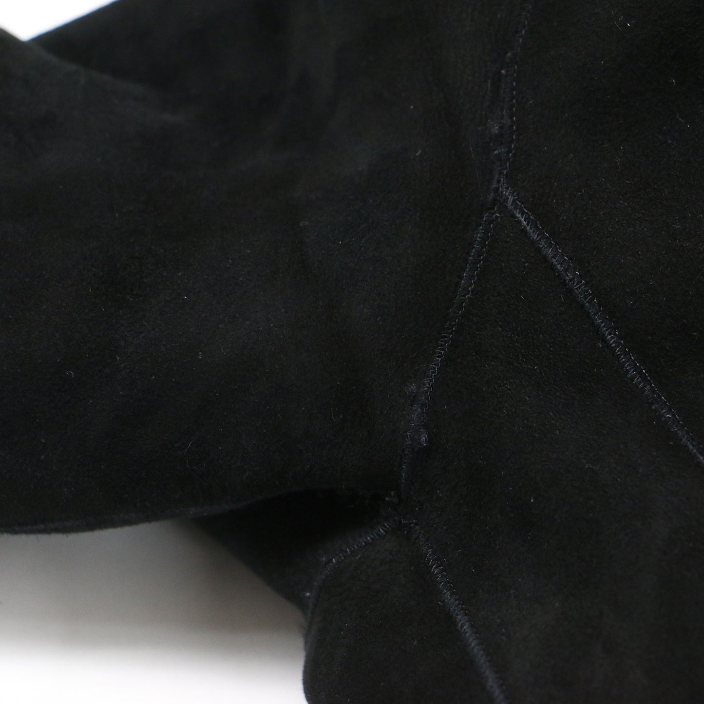 ムートン ロング コート / テーラードカラー ファー ラムレザー