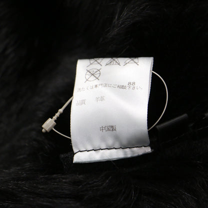 ムートン ロング コート / テーラードカラー ファー ラムレザー