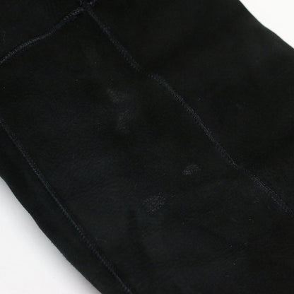 ムートン ロング コート / テーラードカラー ファー ラムレザー