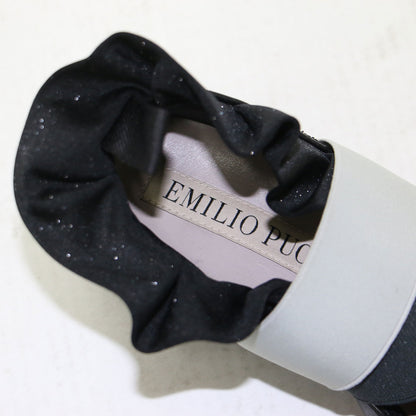 フリル ゴムバンド スニーカー / スリッポン ラッフル グリッター ラメ