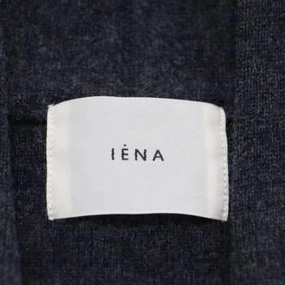 22秋冬 ダブルフェイス ニット ガウン カーディガン / ミドル丈 長袖 ウール カシミヤ