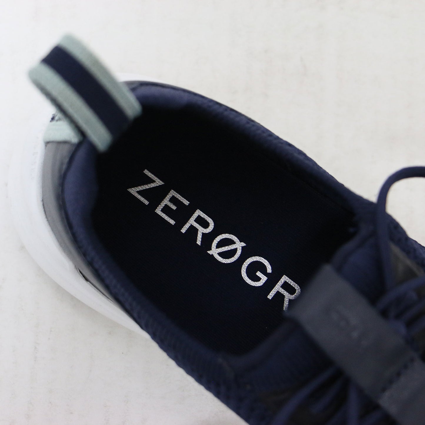 ゼログランド グローバル トレーナー / スニーカー レースアップ ローカット メッシュ ニット