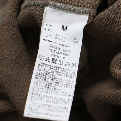 × ROOPTOKYO 別注 24秋冬 SP加工 裏毛 フーディー / HOODIE パーカー プルオーバー 長袖 裏毛 コットン