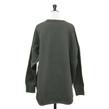 22春夏 ロゴ プリントスウェット シャツ / プルオーバー クルーネック 長袖 裏毛 コットン