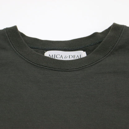 22春夏 ロゴ プリントスウェット シャツ / プルオーバー クルーネック 長袖 裏毛 コットン